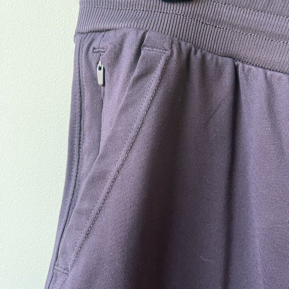 Zella Drawstring Waist Jogger Sweatpants Womens Size Medium Plum Deep Purple EUC - Picture 3 of 11